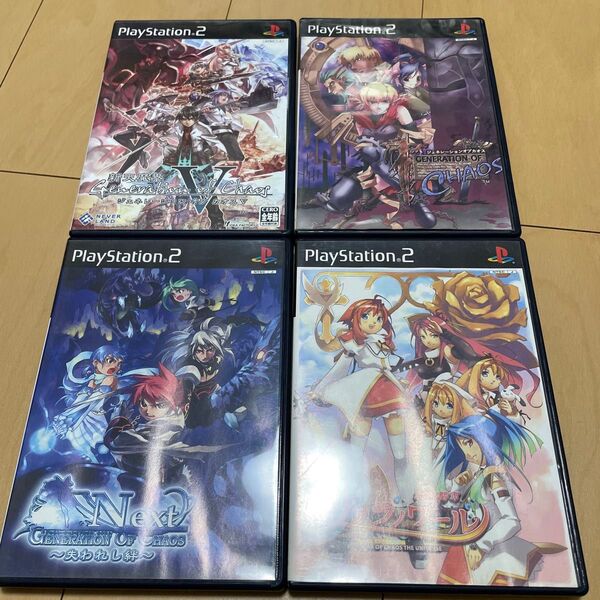【PS2】 学園都市ヴァラノワール 限定版とジェネレーション オブ カオス3本