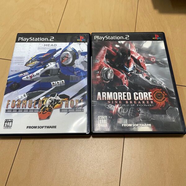 【PS2】 アーマード・コア フォーミュラフロントとナインブレイカー