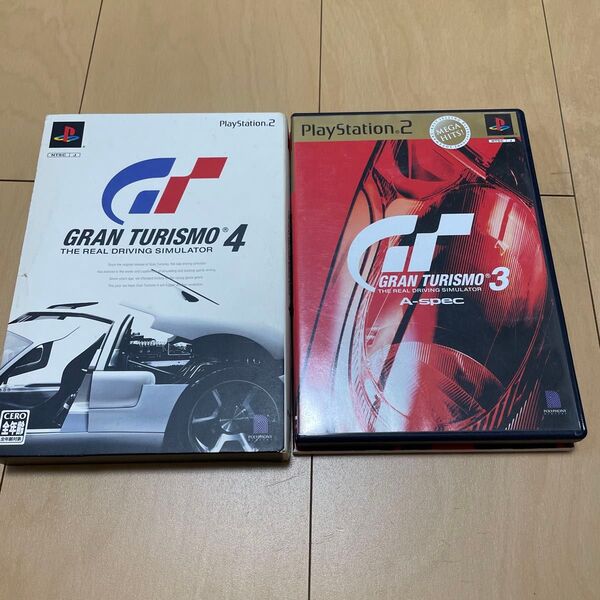 【PS2】 グランツーリスモ4とグランツーリスモ3