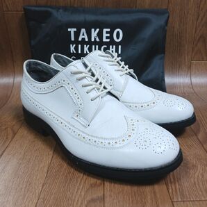 TAKEO KIKUCHI SPORT タケオキクチ スポーツ ソフトスパイク ゴルフシューズ アメリカンブローグウイングチップ