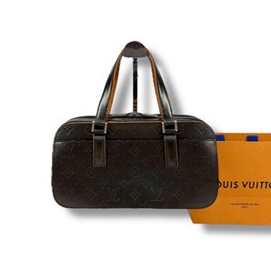 LOUIS VUITTON ルイヴィトン シェルトン モノグラムマット ハンドバッグ モノグラム ブラック 黒