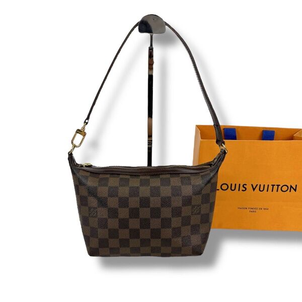 ルイヴィトン LOUIS VUITTON イロヴォPM ワンショルダーバッグ ミニハンドバッグ ダミエレザー エベヌ