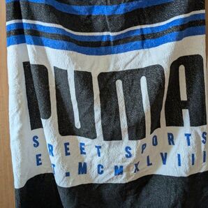 ラップタオル バスタオル プーマ プール 巻きタオル プールタオル 水泳 スナップタオル スイミング 中高学年 80cm丈