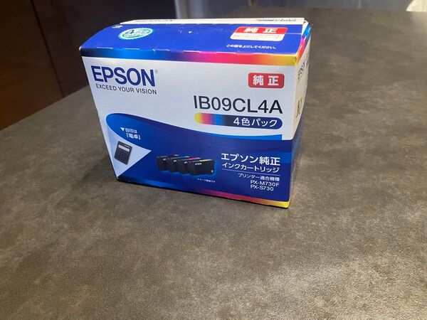 新品未開封☆EPSON エプソン IB09CL4A インクカートリッジ 4色パック