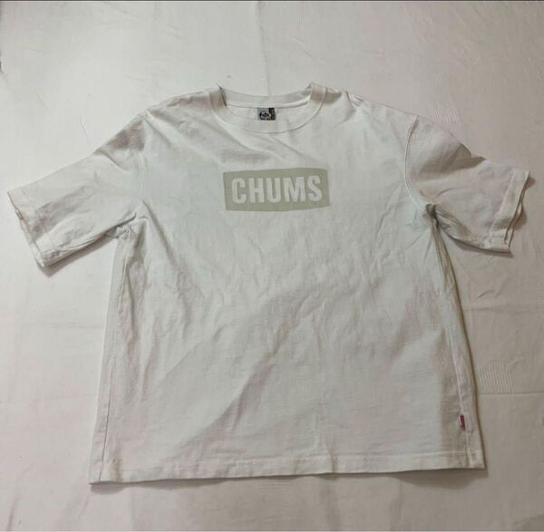 S/S CHUMS チャムス ボックスロゴTシャツ M