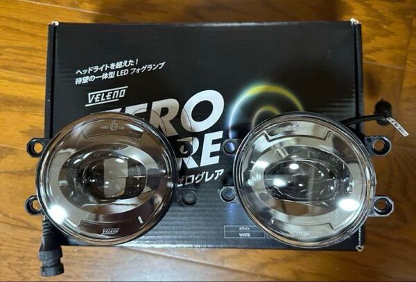 VELENO 一体型LEDフォグランプ ゼログレア 30アルファード 30ヴェルファイア 後期