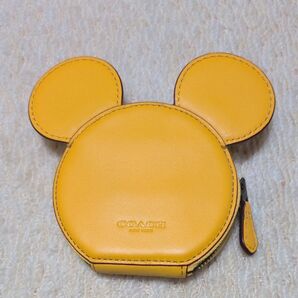 COACH ミッキー限定コインケース 小銭入れ