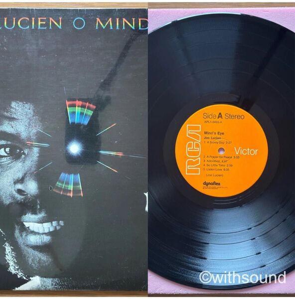 USオリジナル シュリンク付き JON LUCIEN LP レコード 1974 RCA APL1-0493