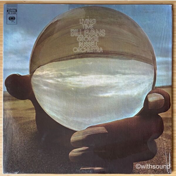 Sオリジナル シュリンク付き BILL EVANS Living Time LP レコード COLUMBIA KC 31490