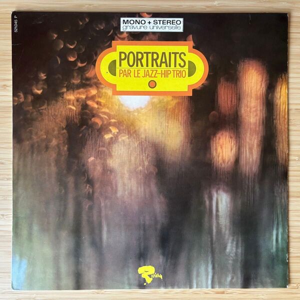 LE JAZZ-HIP TRIO Portraits LP レコード RIVERA 521045