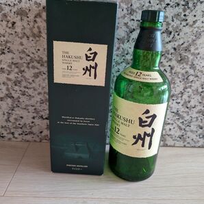 【未洗浄空瓶】白州 HAKUSHU 12年 シングルモルトウイスキー 700ml