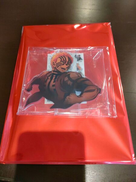2025 鬼滅の刃 無限城 猗窩座再来 キービジュアルアクリルスタンド アクスタ 猗窩座 KV ufotable