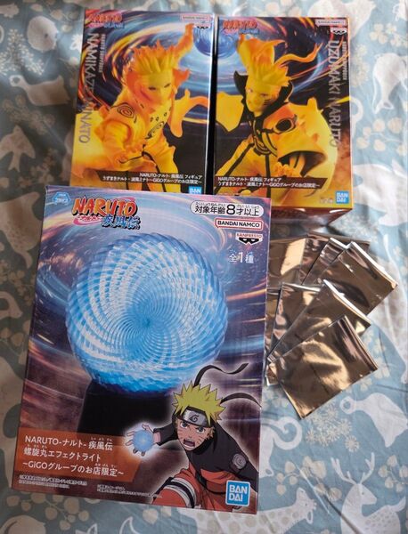 NARUTO 疾風伝 うずまきナルト 波風ミナト 螺旋丸 エフェクトライト