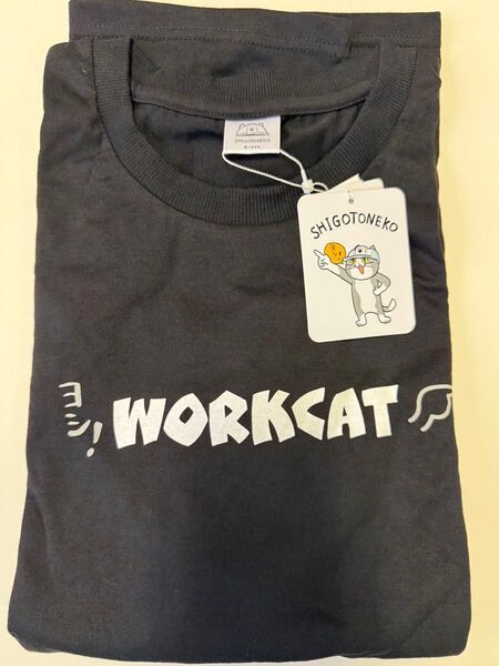 仕事猫 半袖Tシャツ 3Lサイズ