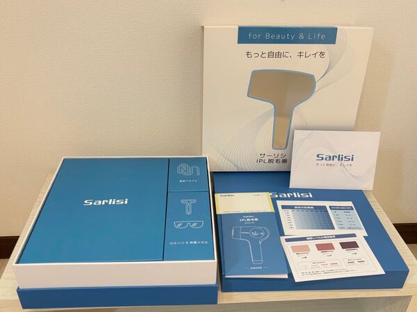 新品未開封 Sarlisi IPL光脱毛器 家庭用 脱毛器 光美容器 サーリシ 美容機器