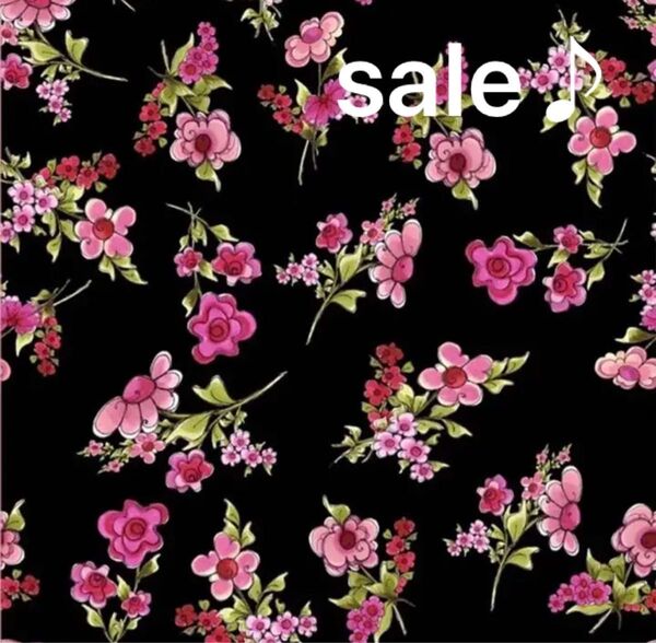 sale♪ロラライハリス生地 Jumbo Floral