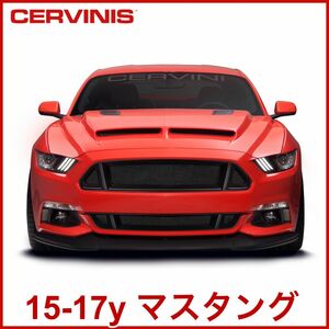 税込 CERVINIS アッパー グリル メッシュ付属 エレノアスタイル 15-17y マスタング エコブースト 2.3L V6 V8 GT 即納 在庫品