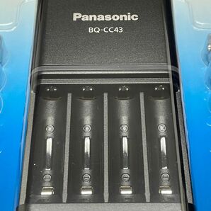 【新品未使用未開封】送料無料 パナソニック エネループ 充電器 BQ-CC43 単3形 単4形 Panasonic eneloop