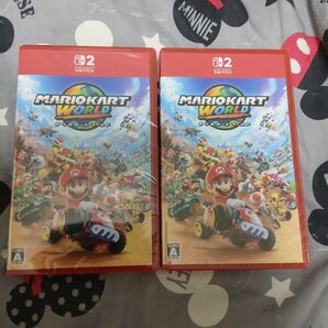 Nintendo Switch2 マリオカート ワールド ソフト2本セット売り シュリンク付き
