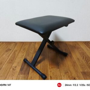 新品未使用 KORG PC-110 BK キーボードベンチ 折り畳み イス 椅子 ピアノ椅子 折りたたみ式