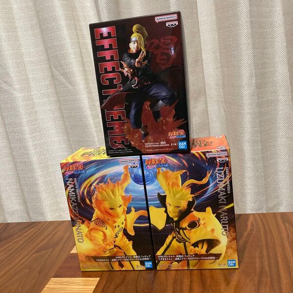 NARUTO フィギュア うずまきナルト 波風ミナト デイダラ 全3種セット