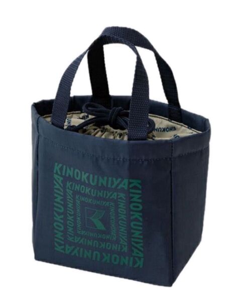 紀ノ国屋 KINOKUNIYA ミニ保冷バッグ ネイビー 未使用
