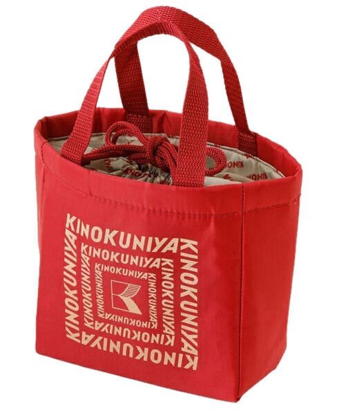 紀ノ国屋 KINOKUNIYA ミニ保冷バッグ レッド 未使用