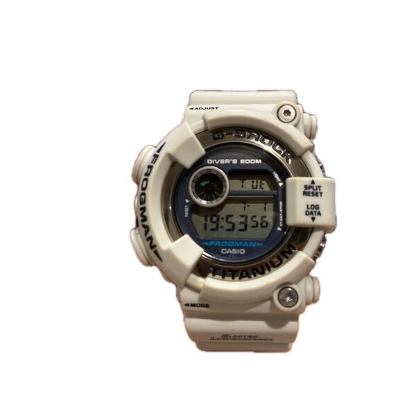 FROGMAN フロッグマン G-SHOCK メンインホワイトグレー DW-8200 CASIO DW-8200LG-8JR
