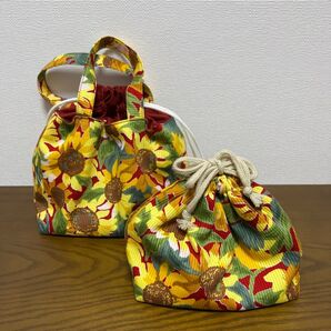 ハンドメイド保冷保温ランチバッグ
