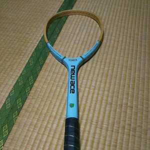 値下げしました。YONEX ヴィンテージ軟式ラケット NEW ACE. Light-4