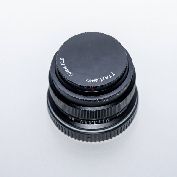 銘匠光学 TTArtisan 50mm f/2 ブラック 単焦点レンズ