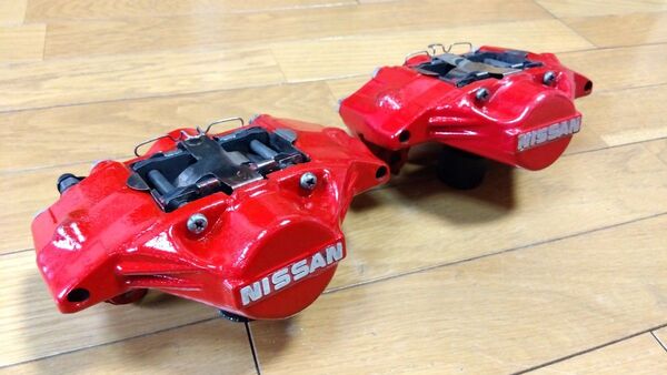 □■日産NISSAN 2POTブレーキキャリパー Z32 R32純正ブレーキキャリパー リア左右■□