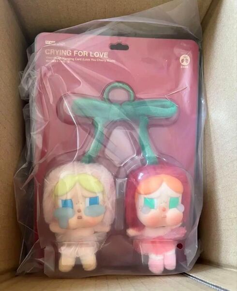 新品CRYBABY Crying For Love Cherry popmart