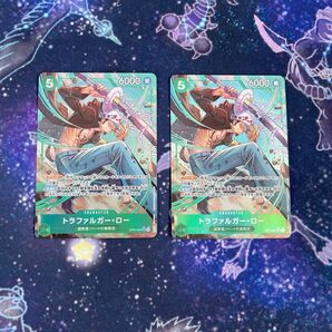 ワンピースカード トラファルガー ロー SR パラレル 2枚