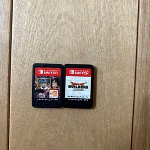Switch ソフト2個セット ONE PIECE 海賊無双4 ドラゴンクエストビルダーズ