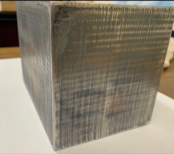 鉄 ブロック 厚み120mm 12cm×12cm 鉄板 調理やDIY/彫金/金床/作業台/キャンプ/BBQ/プレート/金属/極厚