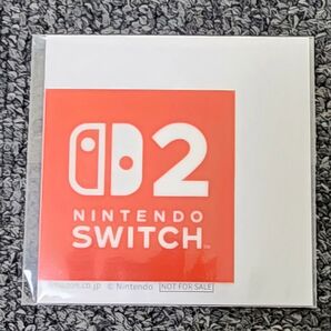 非売品 ニンテンドー スイッチ2 ステッカー 任天堂 Nintendo Switch シール