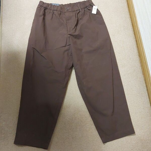 【新品】GAP ギャップ ☆ リラックス クロップ パンツ メンズ S 茶色