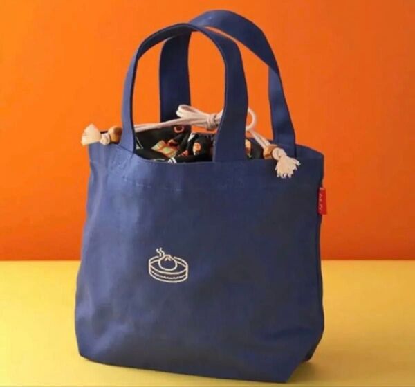 【新品、未使用】カルディ 台湾 好吃!バッグ(ネイビー) トートバックのみ
