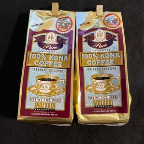 100%KONACOFFEE マルバディコナコーヒー(粉タイプ)2袋