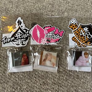 【新品未開封】Team Ayu限定スクラッチくじ アクキー3種&ステッカー3種セット