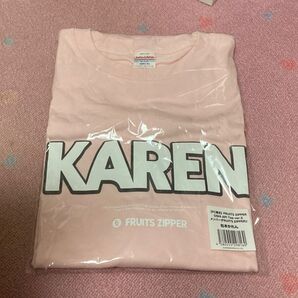FC限定 FRUITS ZIPPER OSHI API Tee ver.2 松本かれん 推しアピT