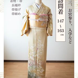 訪問着 4点セット 七五三 お宮参り 入学式 147cm〜163cm