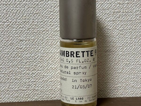 ルラボ アンブレット 9オードパルファム 15ml aaa