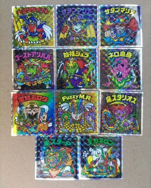 ヘッドだらけのビックリマンチョコ 11枚セット ビックリマンシール