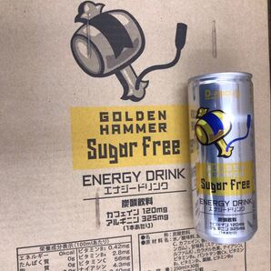 ゴールデンハンマー 炭酸飲料 エナジードリンク シュガーフリー 30本入りx2箱