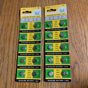 ボタン電池 LR41W 20個 使用期限 2028年12月末(パッケージ裏に記載あり)