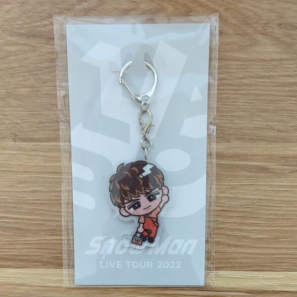 【新品未開封】SnowMan すのチルぶら下がりシリーズ アクリルキーホルダー 向井康二
