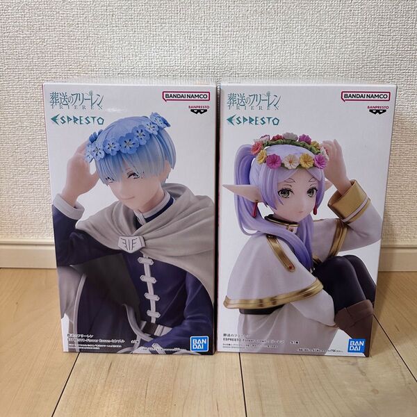 葬送のフリーレン ESPRESTO-Flower Crown フリーレン&ヒンメル フィギュア 2体セット【新品未開封】