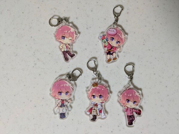 すとぷり さとみ アクリルキーホルダー アクキー 5点セット